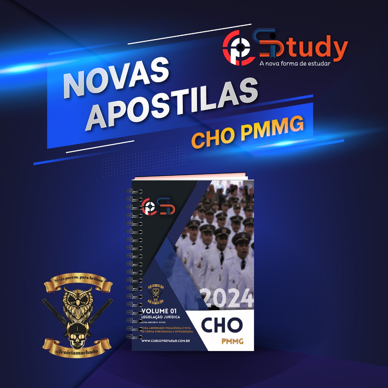 APOSTILA CHO PMMG 2024 Curso Preparar Especializado em Segurança