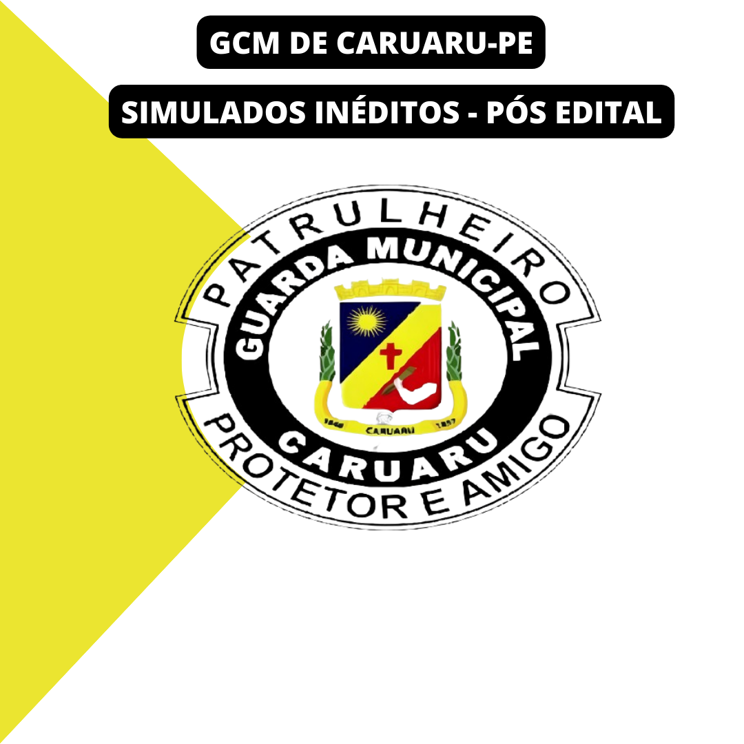 Simulados Para O Concurso Da Guarda Civil Municipal De Caruaru Pe Em