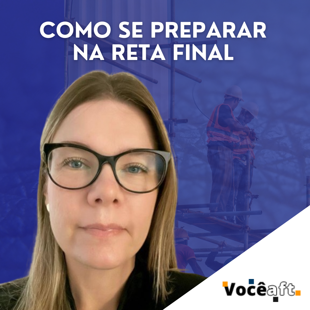 Como Se Preparar Na Reta Final VOC AFT Aprovando Muita Gente Boa 